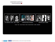 Tablet Screenshot of genevievemotsch.com